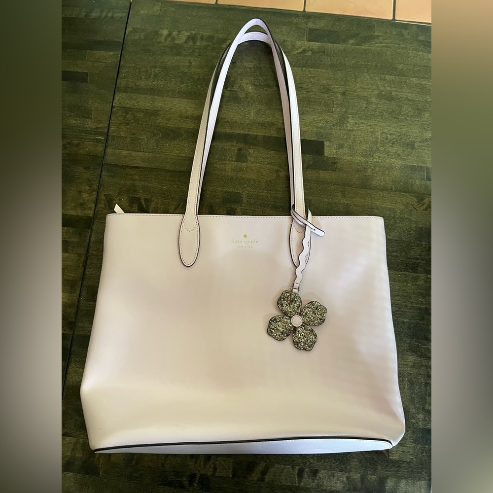 Pink Kate Spade bag.